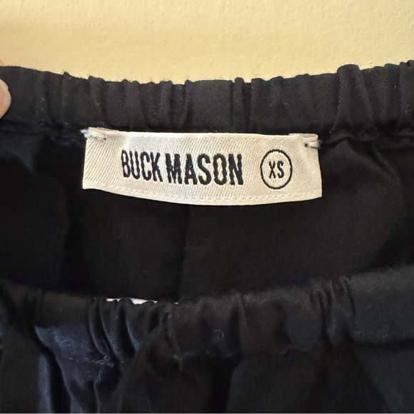 Buck Mason Duskdream Satin Pull-On Pant in Black 🖤 - Picture 5 of 8